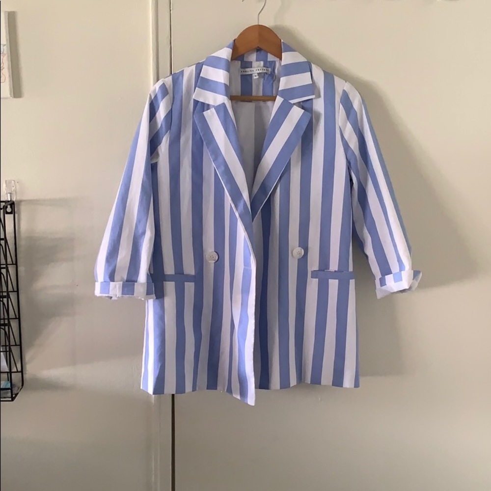 English Factory striped jacket